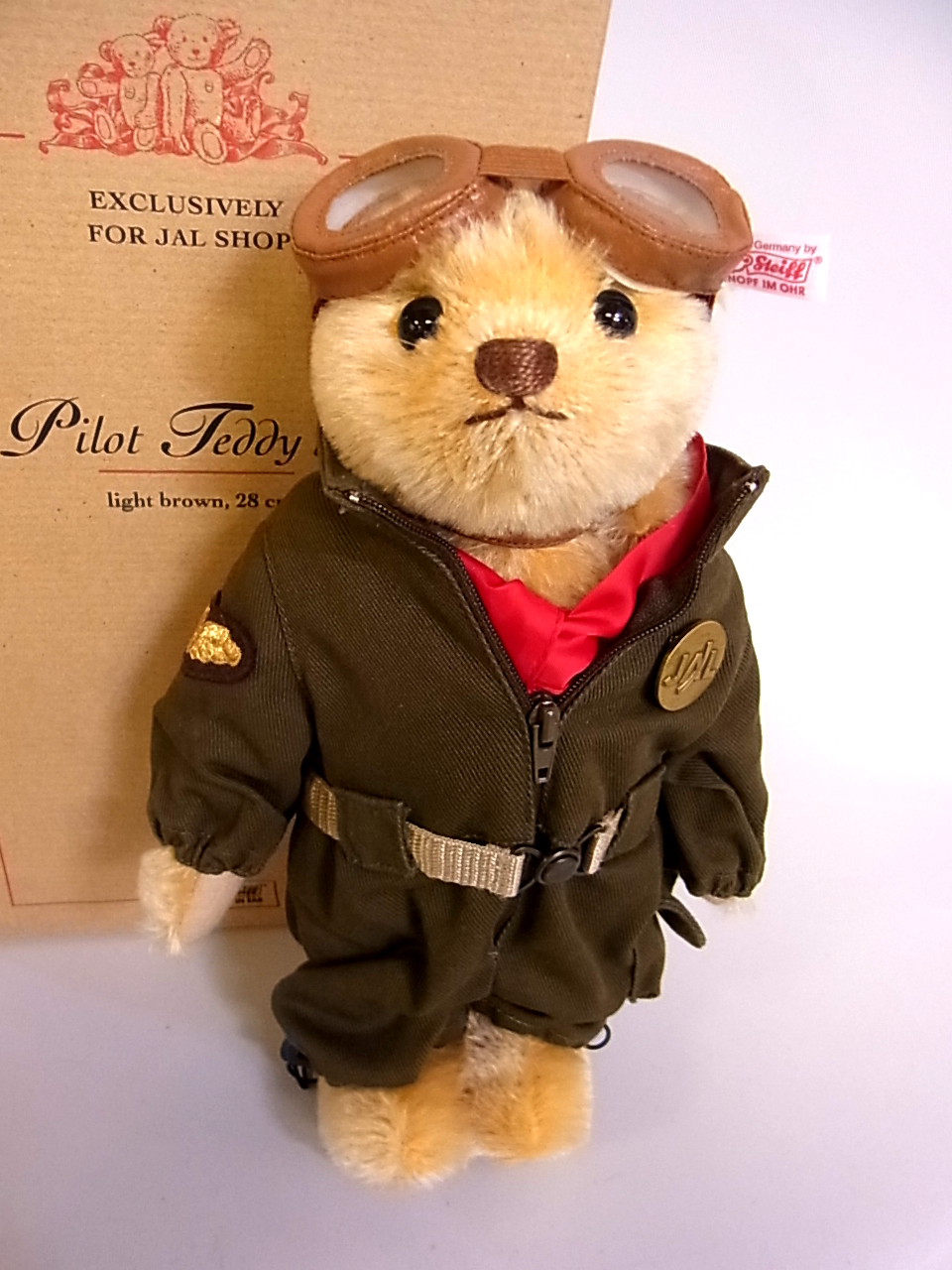 シュタイフ steiff JAL　テディベア コラボ teddybear ジャル