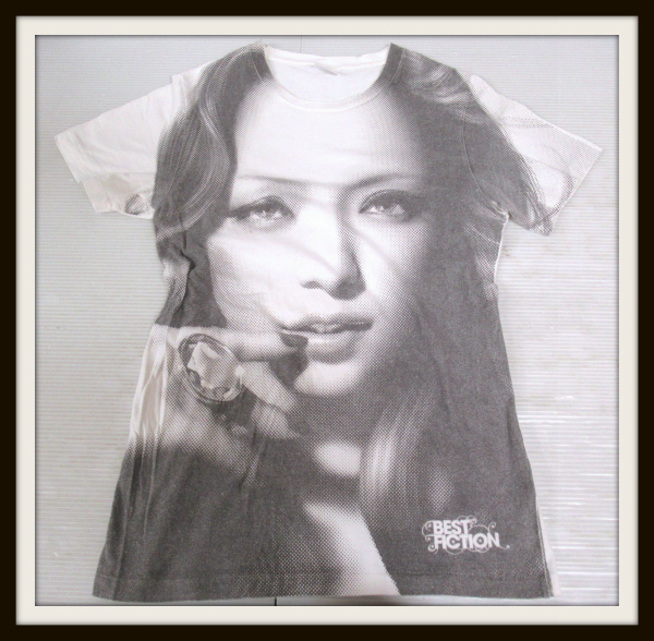 安室奈美恵 BEST FICTION TOUR 2008-2009 Tシャツ