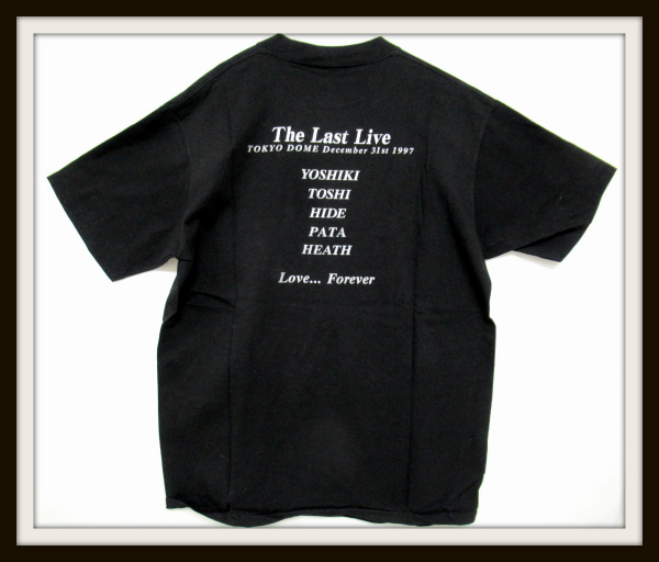 X JAPAN　The Last Live 1997 TOKYO DOME　Tシャツ