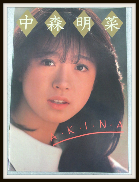 中森明菜 コンサートツアー“Akina Milkyway '83 春の風を感じて”　パンフレット 