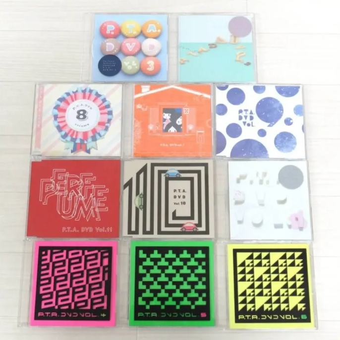 Perfume ファンクラブ限定 PTA DVD vol.2〜10 未開封 Perfume ファンクラブ限定 PTA DVD vol.2〜10 未開封