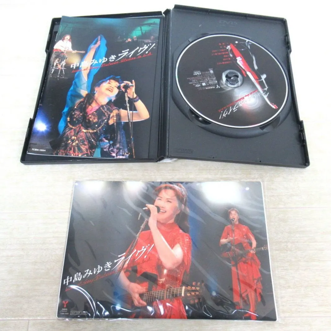 中島みゆき DVD ライヴ! Live at Sony Pictures Studios in L.A