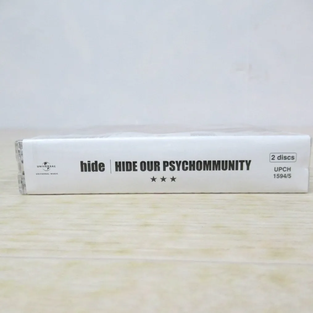 HIDE OUR PSYCHOMMUNITY CDのタイトル部分