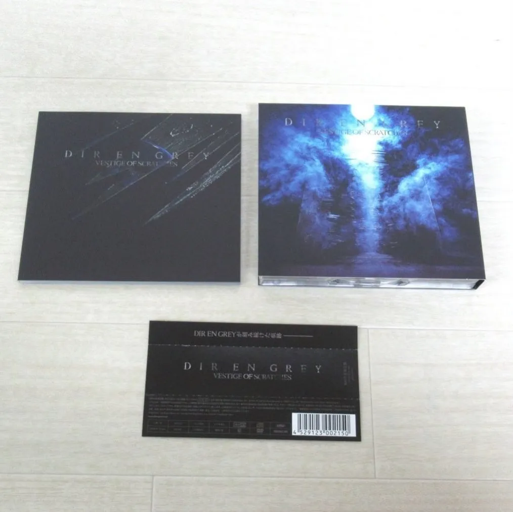 DIR EN GREY の VESTIGE OF SCRATCHES CD を初回生産限定盤東京都足立区のお客様よりお譲りいただきました！