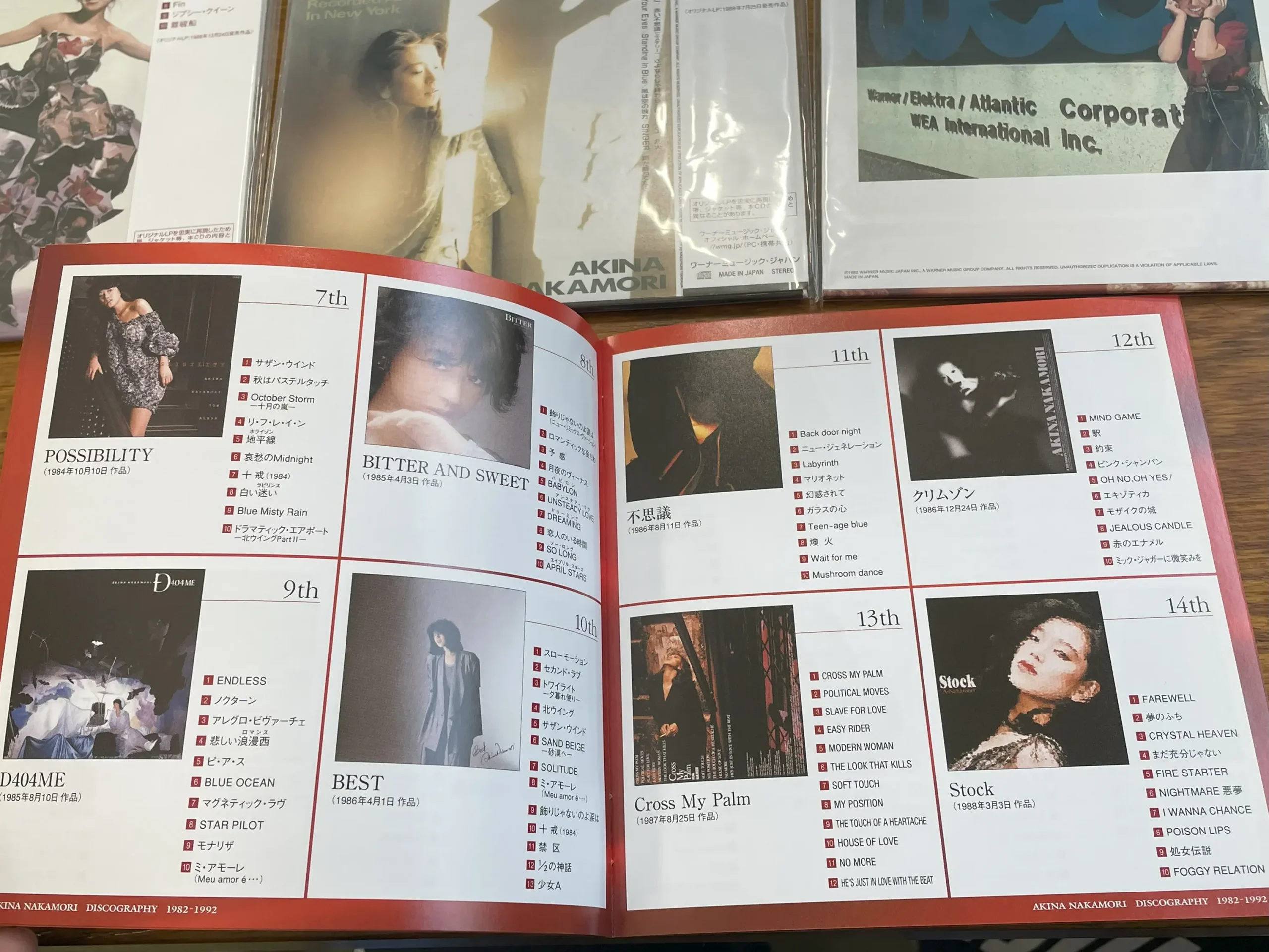 中森明菜　AKINA BOX