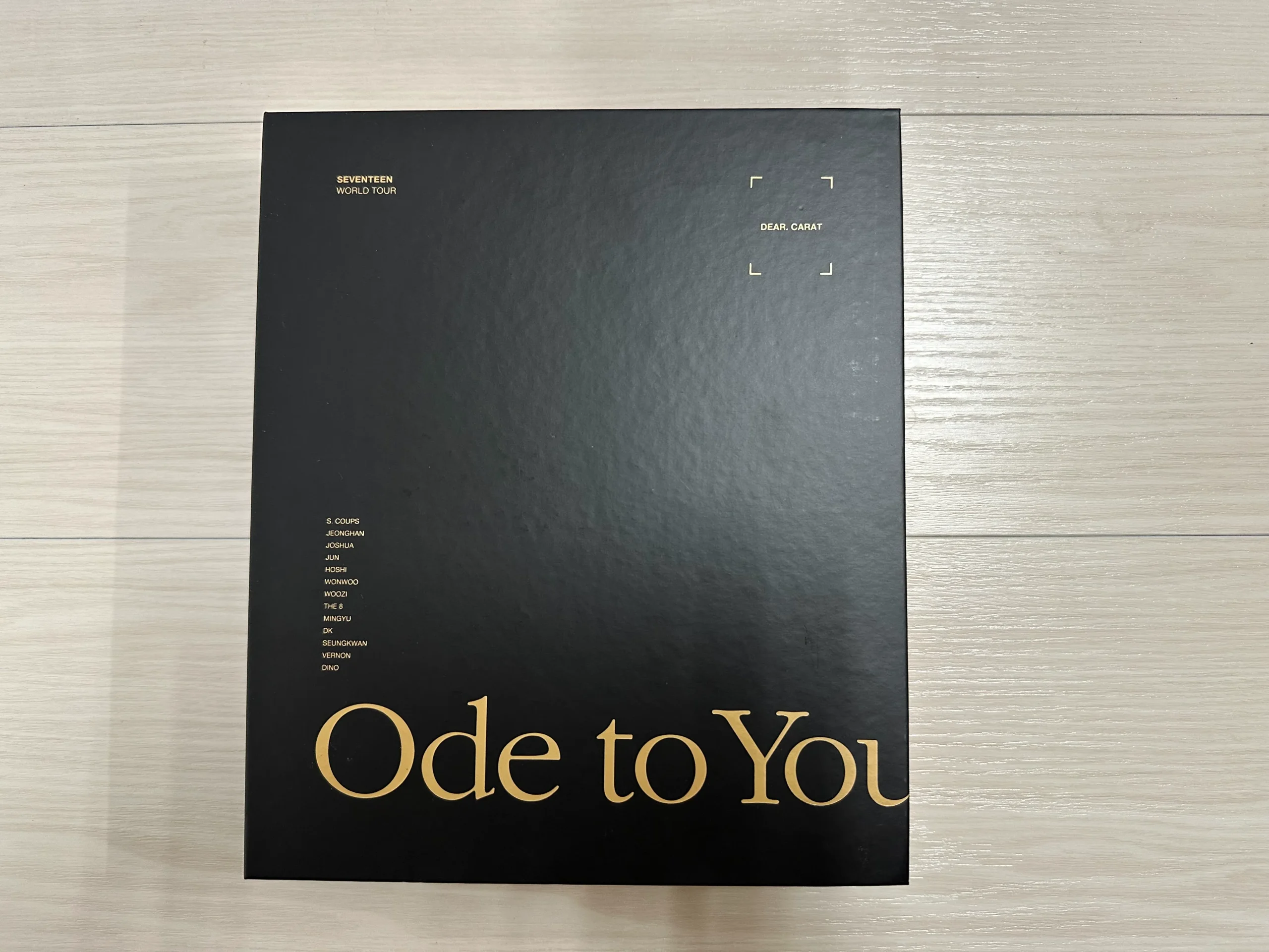 SEVENTEEN ODE TO YOU SEOUL