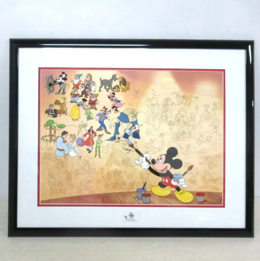 ディズニー 75周年【Disney’s Mural of Memories（ミッキーマウス）】 3000部限定［セル画］