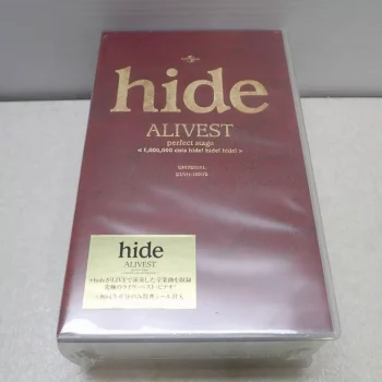 未開封 hide ALIVEST perfect stage 初回生産特典付き X JAPAN ヒデ