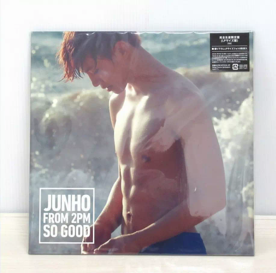 JUNHO FROM 2PM「SO GOOD」完全生産限定盤 LPサイズ盤CD