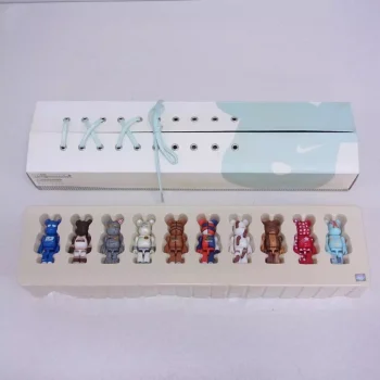 メディコムトイ ベアブリック ナイキ エアフォース1 100％ 10体セット SERIES2 MEDICOM TOY BEARBRICK BE＠RBRICK NIKE AIR FORCE 1