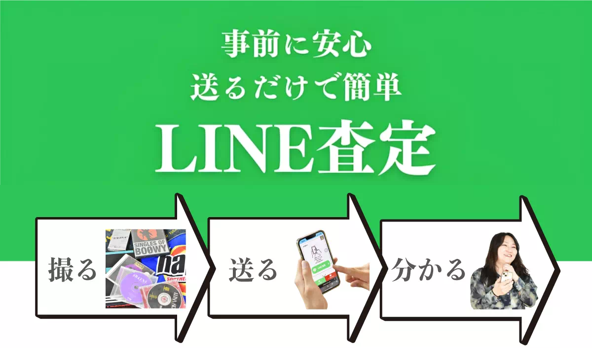 LINE査定の流れ