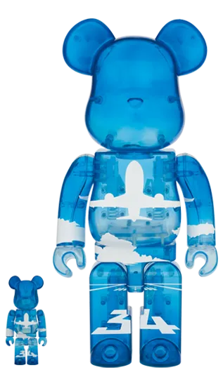 BE@RBRICK for ANA ANAブルースカイ 100％ & 400％
