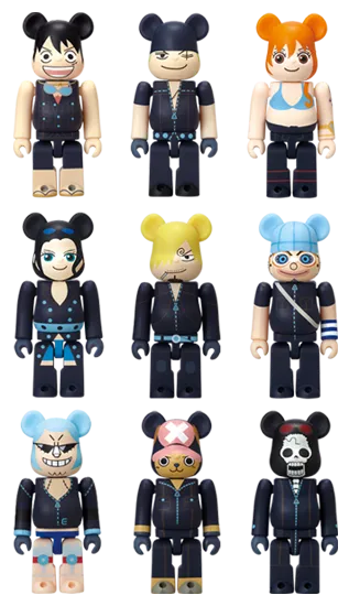 BE@RBRICK ONE PIECE FILM GOLD ver.
