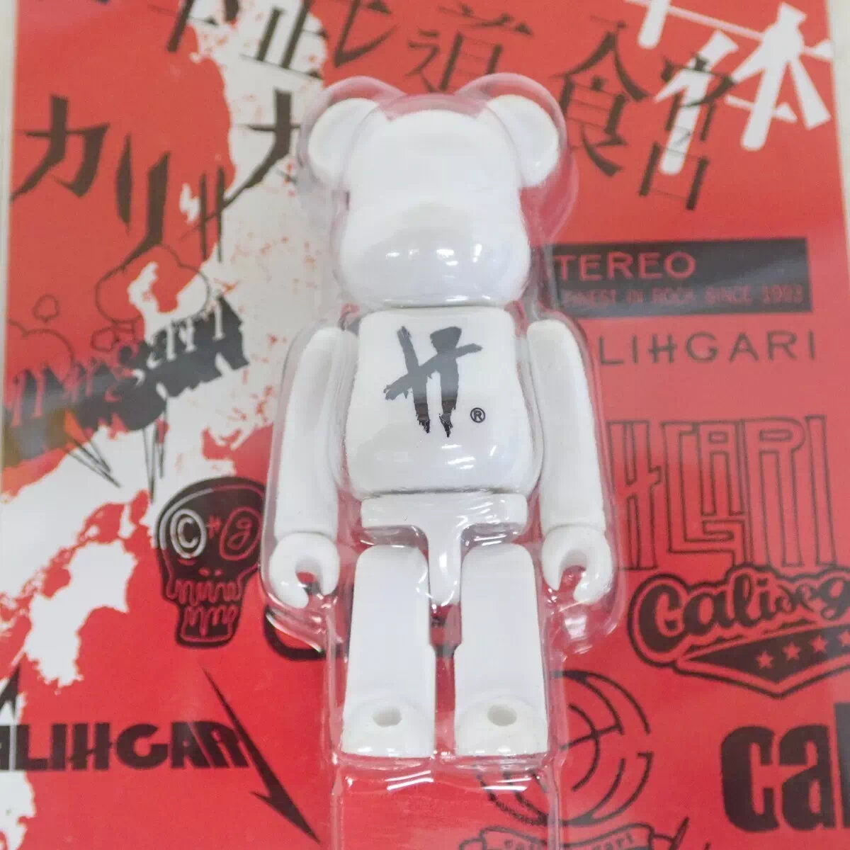未開封 cali≠gari ベアブリック マストライヴ 解体 日本武道館 カリ≠ガリ BE@RBRICK 100％