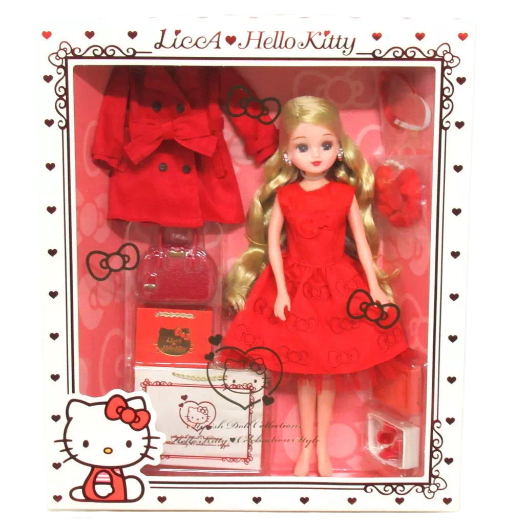 未開封 タカラトミー リカちゃん ハローキティ セレブレーション スタイル 着せ替え人形