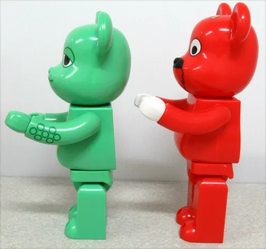 BE@RBRICK 400% ガチャピン&ムック04