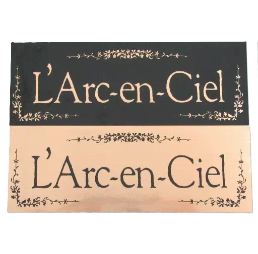 ラルク 初期インディーズ時代 ステッカー 2枚セット L'Arc～en～Ciel