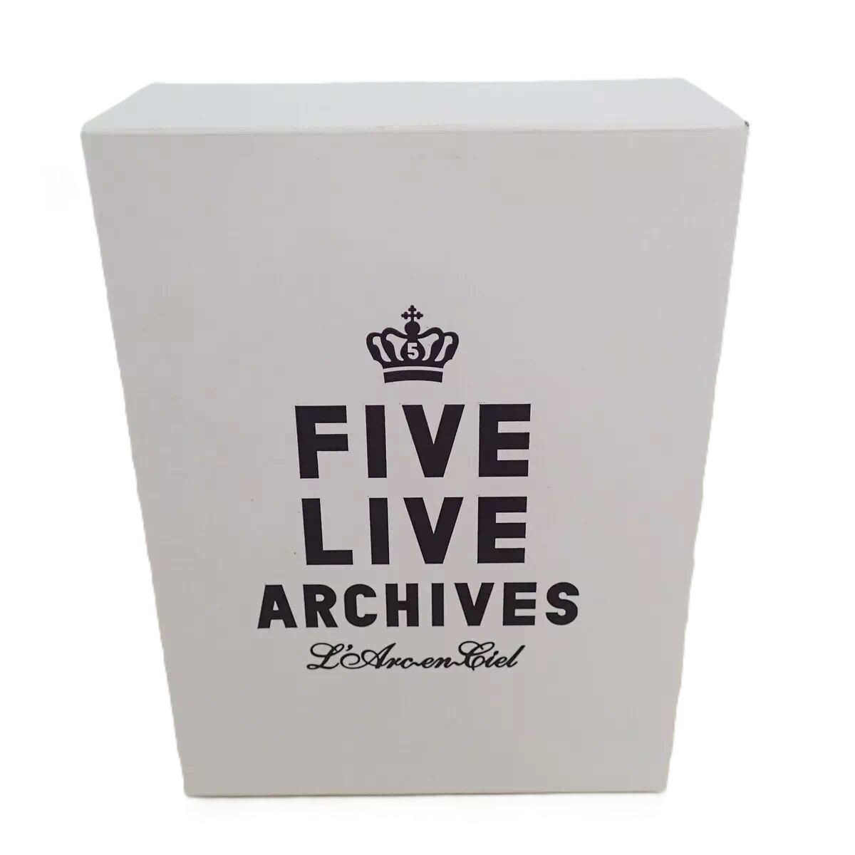 未開封 L’Arc〜en〜Ciel DVD FIVE LIVE ARCHIVES 完全生産限定盤 輸送箱付
