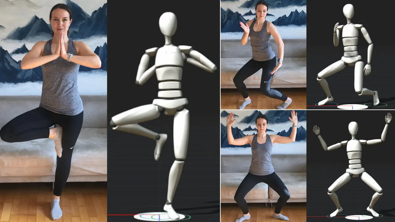 AIモーショントラッキング