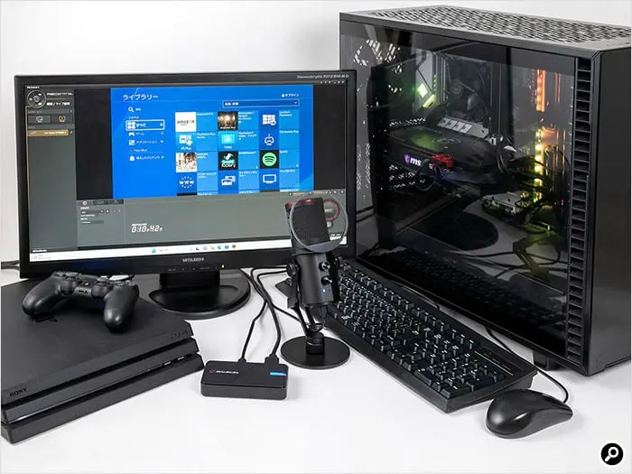 ゲーム配信用の機材