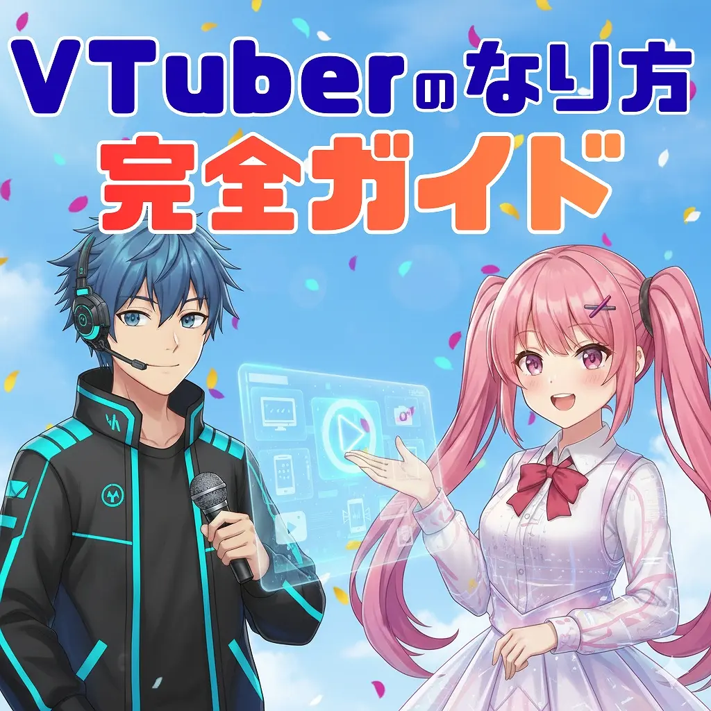 【初心者必見】VTuberのなり方完全ガイド：個人配信から事務所所属まで徹底解説