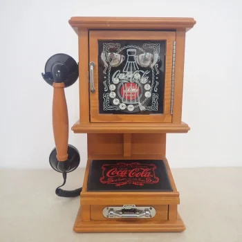 コカ・コーラ ノスタルジック 壁掛け電話 COCA COLA NOSTALGIC WALL PHONE プッシュ式