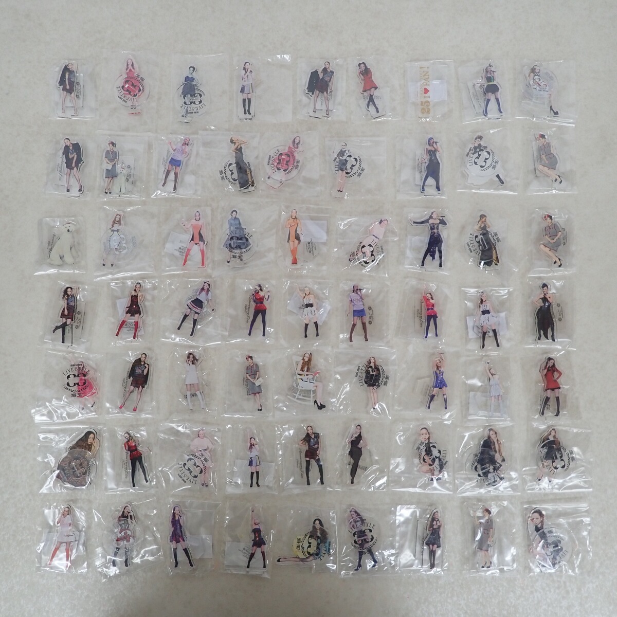 安室奈美恵アクリルスタンド（Finaly、25周年など）