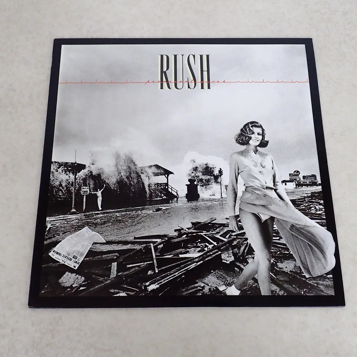 RUSH/「Permanent Waves」LPレコード