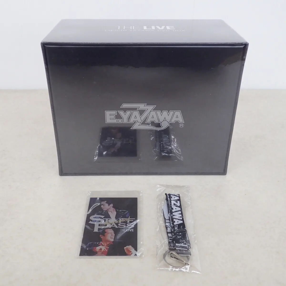 矢沢永吉/「THE LIVE EIKICHI YAZAWA」未開封DVD-BOX レプリカパス付き
