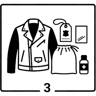 3.付属品を揃える