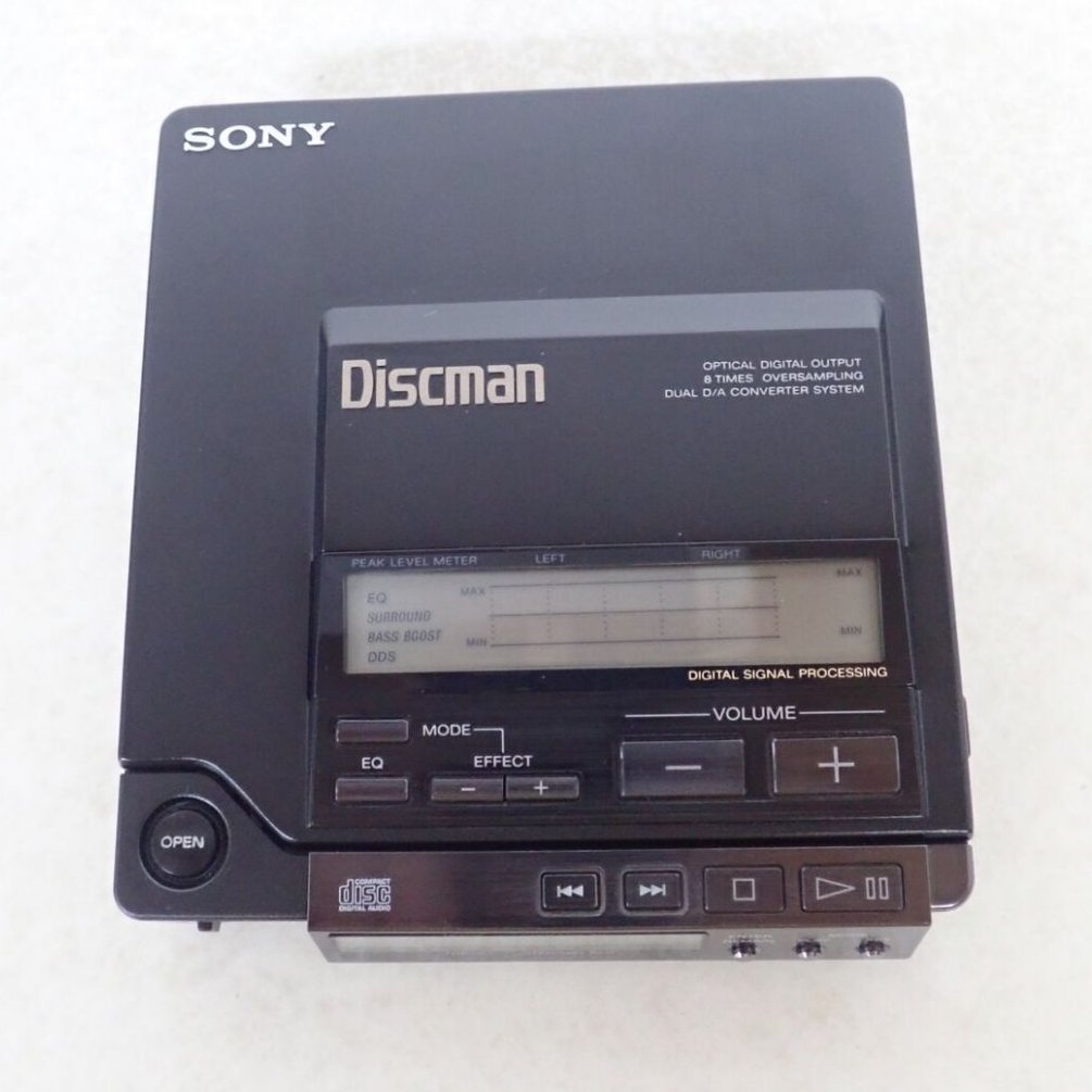 SONY「Discman D-Z555」CDプレーヤー本体