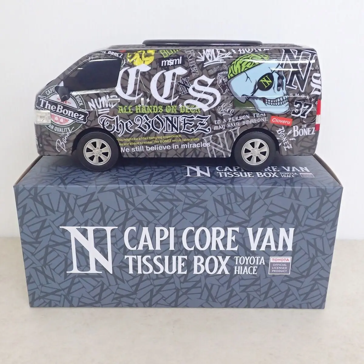 The BONEZ/CAPI CORE VAN ティッシュBOX TOYOTA HIACE