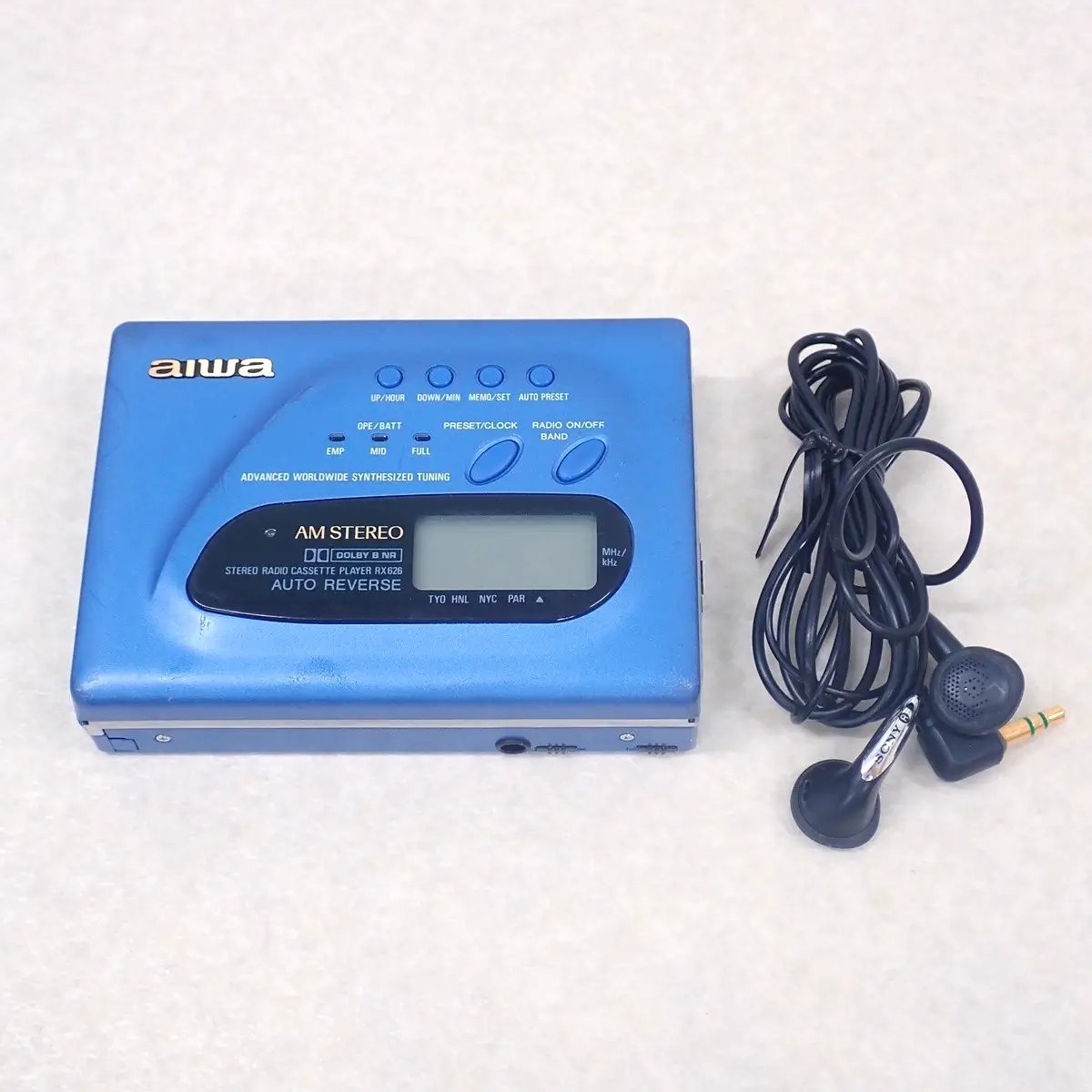 ポータブルカセットプレーヤー AIWA HS-RX626