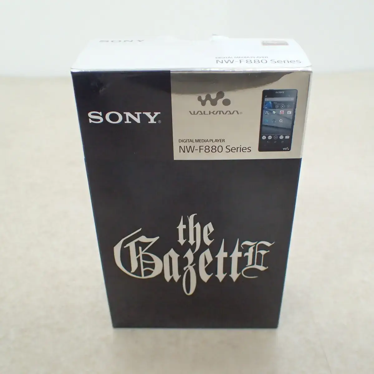 ウォークマン Fシリーズ the GazettEモデル ブラック 16GB NW-F885