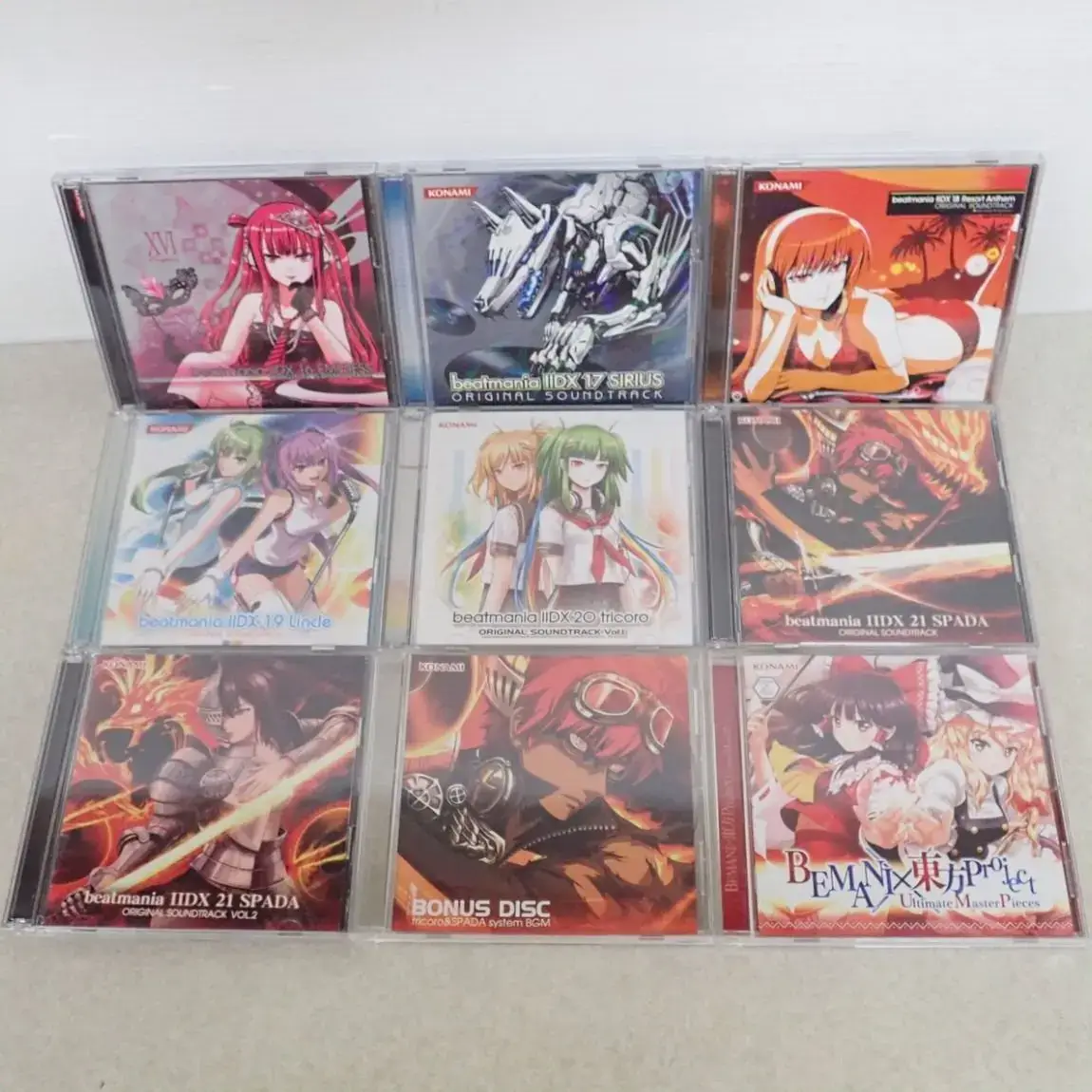 beatmania IIDX 16 EMPRESS~21 SPADAサントラ&限定特典・東方コラボCD
