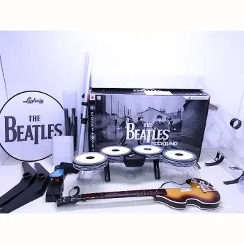 PS3「The Beatles:Rock Band Limited Edition Premium Bundle」フルセット