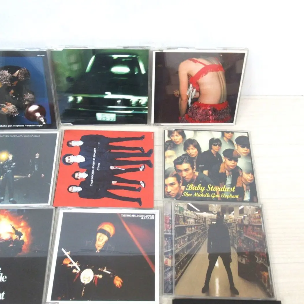 ミッシェル・ガン・エレファントCD『カルチャー』『Get Up Lucy』『GT400』『Baby Stardust』など
