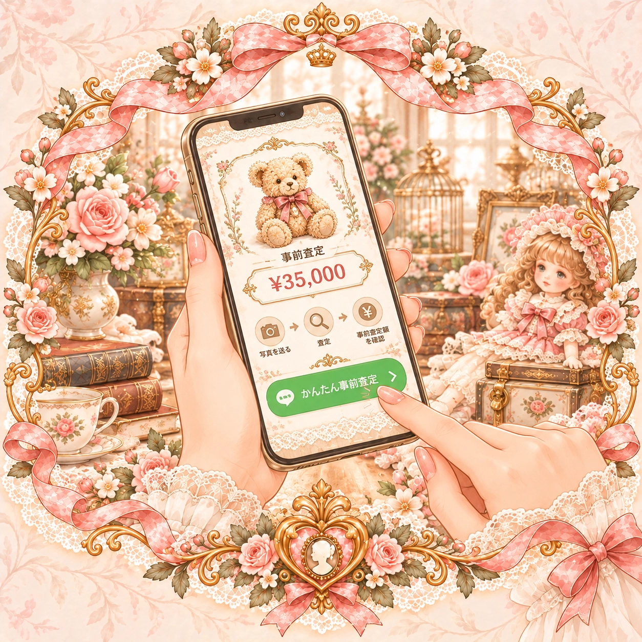 申し込み前に金額が分かるかんたん事前査定