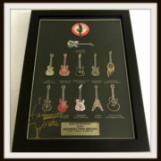 30th メモリアルギターピンズセット