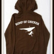 BUMP OF CHICKEN GOOD GLIDER パーカー 茶 BUMP OF CHICKEN GOOD GLIDER パーカー 茶