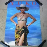 浅野ゆう子 カレンダー 1992年水着