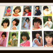 松田聖子 ラミネートカード