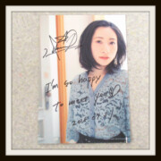 直筆サイン入りカード hikaru Kalafina 直筆サイン入りカード hikaru