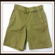 ONE OK ROCK PRIMAL FOOTMARK×Dickies ハーフパンツレア度★★★★★★☆☆☆☆ ONE OK ROCK PRIMAL FOOTMARK×Dickies ハーフパンツ