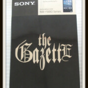SONY ウォークマン(R) F the GazettEモデル NW-F885 16GB SONY ウォークマン(R) F the GazettEモデル NW-F885 16GB