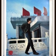 レスリーチャン 写真集 慶 インチャイナ 告知B2ポスターレア度★★★★★★★★☆☆ レスリーチャン 写真集 慶 インチャイナ 告知B2ポスター
