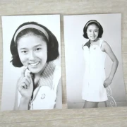 浅野ゆう子 モノクロ ブロマイド