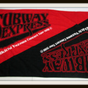 98 スペシャルビーチタオル SUBWAY EXPRESS 矢沢永吉