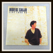 HIDEKI SAIJO LIVE TOUR 88年 パンフレット 西城秀樹